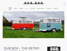 Tablet Screenshot of dub-box.com